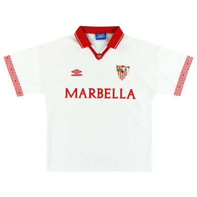 1994-95 Sevilla Umbro Home Shirt *Mint* M