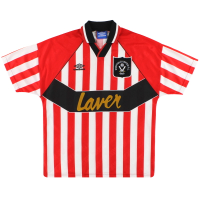 1994-95 Sheffield United Umbro Home Shirt *Mint* L 