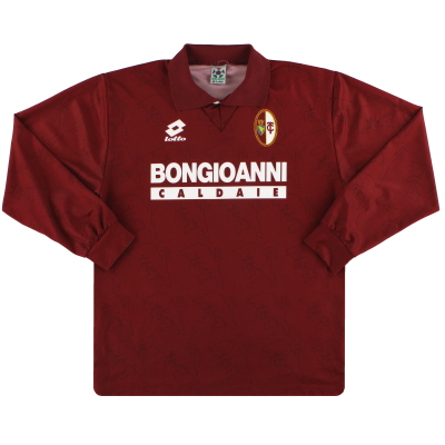 1994-95 Torino Lotto Home Shirt L/S L 