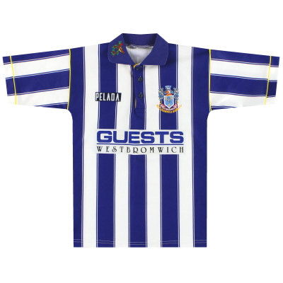1994-95 Вест Бромвич Пелада Домашняя футболка L.Boys
