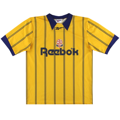 1994-96 Bolton Reebok Third Shirt Wembley #95 L 