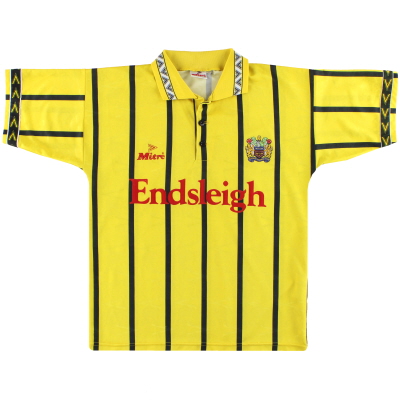1994-96 Burnley Mitre Away Shirt *Mint* M