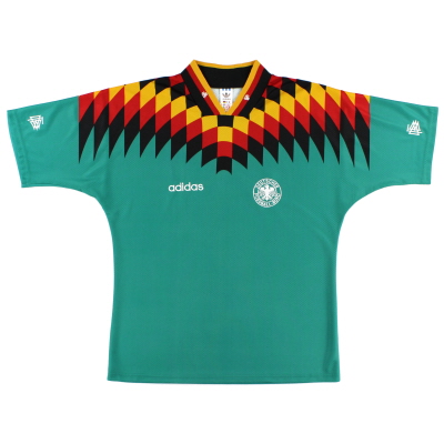 1994-96 Deutschland adidas Auswärtstrikot XS