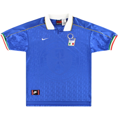 Kemeja Kandang Nike Italia 1994-96 *Mint* L