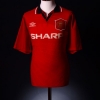 1994-96 Manchester United Home Shirt Keane #16 M