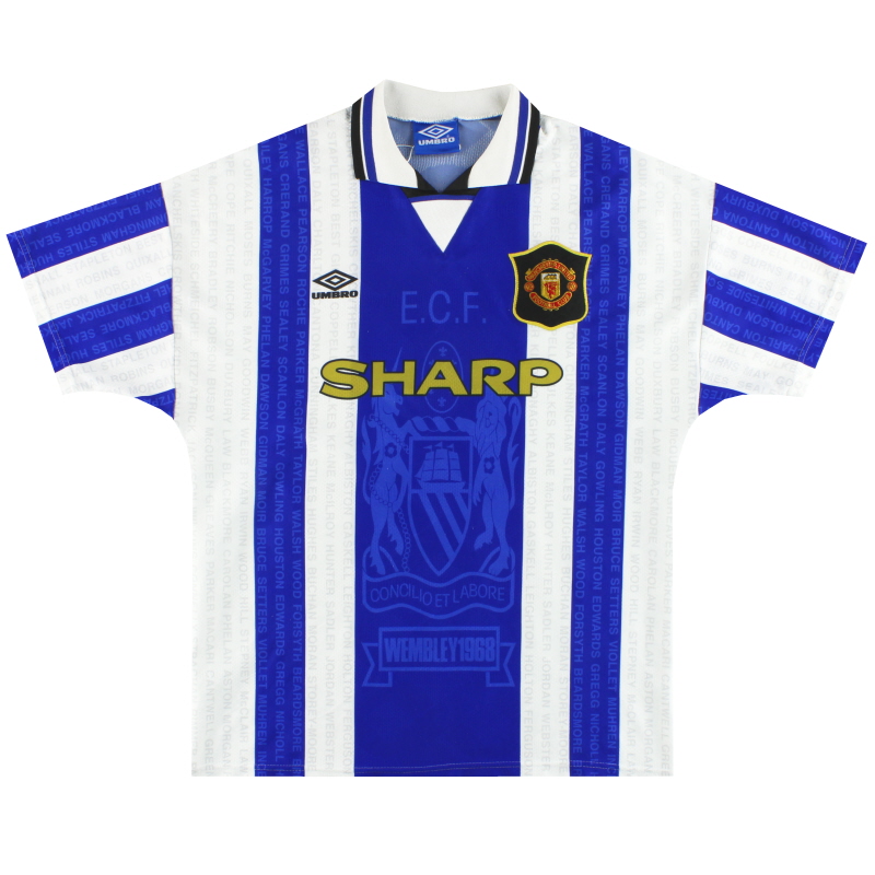 Camiseta de la tercera equipación del Manchester United Umbro 1994-96 XL