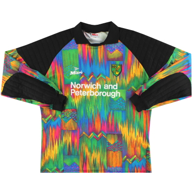 1994-96 Norwich City Mitre Camiseta de portero XL