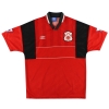 1994-96 Nottingham Forest Umbro Reserves Player Issue Home Shirt #12 XL