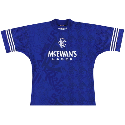 1994-96 Rangers adidas Home Shirt *Menta* M