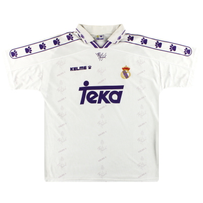 1994-96 Real Madrid Kelme Home Shirt L