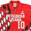 1994-96 Maglia Urawa Red Diamonds Puma Home #10 *Menta* L
