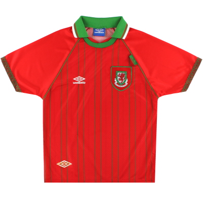 1994-96 Wales Umbro Home Shirt *Mint* M