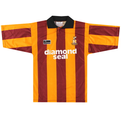 Bradford City Beaver thuisshirt 1994-97 S
