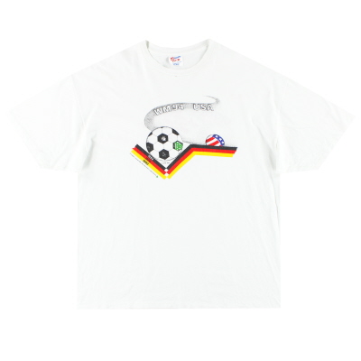 T-shirt grafica XXL "USA 1994" della Coppa del Mondo di Germania del 94