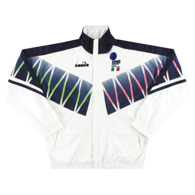 1994 이탈리아 Diadora 트랙 재킷 *Mint* L