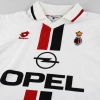 1995-96 AC Milan Lotto Away Shirt L/S L