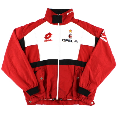 1995-96 AC Milan Lotto Training Jacket XL  