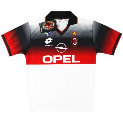 Camiseta de entrenamiento del AC Milan Lotto 1995-96 *con etiquetas* L