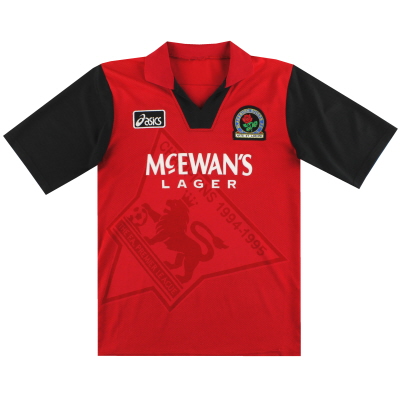 1995-96 Блэкберн Asics Away рубашка L