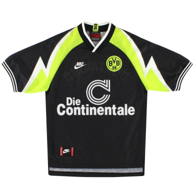 1995-96 Borussia Dortmund Nike 'Deutscher Meister' Maglia Away XXL