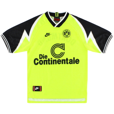 1995-96 Baju Kandang Nike Borussia Dortmund L