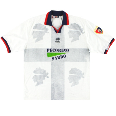 1995-96 Кальяри Эрреа выездная футболка XXL