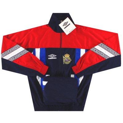 1995-96 Deportivo Umbro 운동복 *태그 포함* S