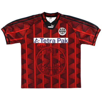 1995-96 Eintracht Francoforte Puma Maglia Home S