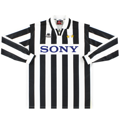 1995-96 Maillot Domicile Juventus Kappa L/S XL