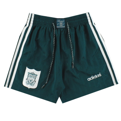 1995-96 Liverpool adidas Away Shorts S 
