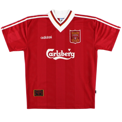 1995-96 Liverpool adidas Home Shirt L