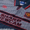 1995-96 Manchester United Away Shirt Cantona #7 L