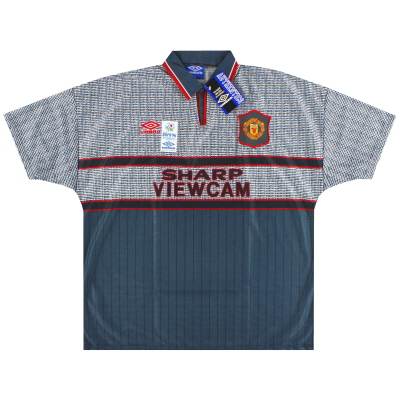 1995-96 Манчестер Юнайтед Umbro Гостевая рубашка *BNIB* XXL