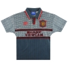 1995-96 Manchester United Umbro Away Shirt Sharpe #5 M.Boys
