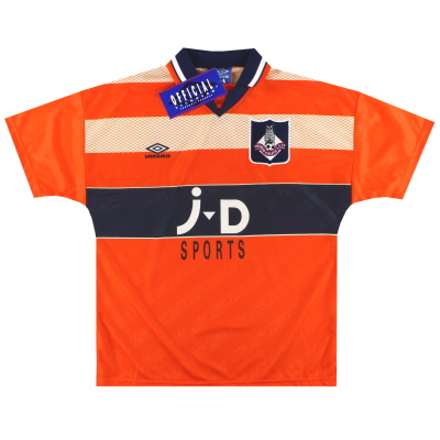 Maglia da trasferta Oldham Umbro 1995-96 *BNIB* L