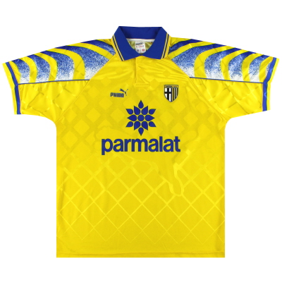 1995-96 Parma Puma Player Issue Third Shirt #18 XL 