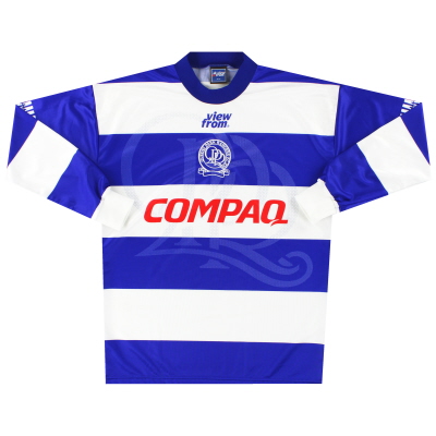 1995-96 QPR Maillot Domicile L/S *Menthe* M