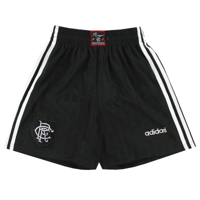 Pantalones cortos de visitante adidas de los Rangers 1995-96 S
