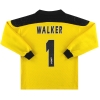 1995-96 Tottenham Pony Goalkeeper Shirt Walker #1 S