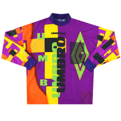 1995-96 Umbro 템플릿 골키퍼 셔츠 *민트* L