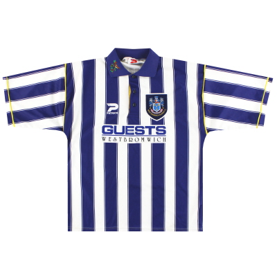 1995-96 Домашняя футболка Вест Бромвича Патрика *Мятная* L