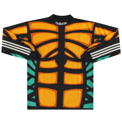 1995-97 adidas Template Goalkeeper Shirt #1 *Mint* S