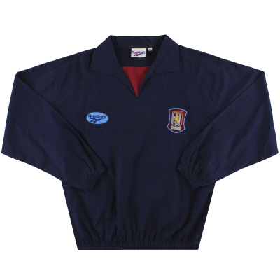 1995-97 Aston Villa Reebok Drill Top Рубашка * Мятный * M