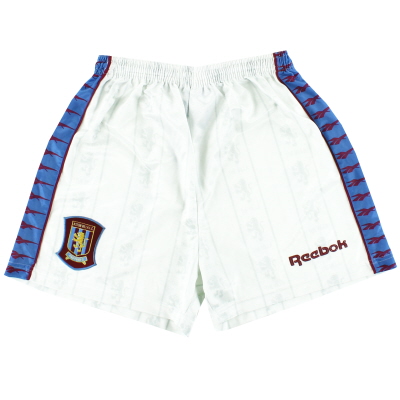 1995-97 Aston Villa Reebok Home Pantaloncini S