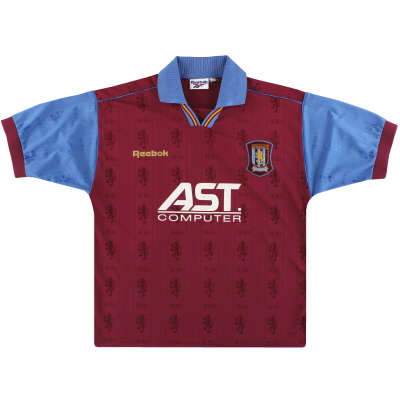 1995-97 Aston Villa Reebok 홈 셔츠 M