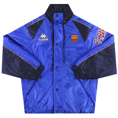 1995-97 Manteau de banc rembourré Barcelona Kappa M
