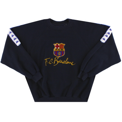 1995-97 Barcelona Kappa Sweatshirt M