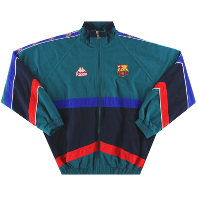 1995-97 Giacca della tuta Barcelona Kappa L