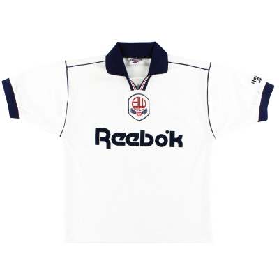 1995-97 Болтон Reebok домашняя рубашка XL