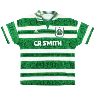 1995-97 Celtic Umbro Home Maglia XL
